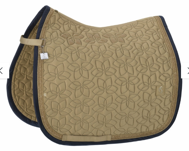 Eskadron Glossy Jewel Contrast Dressage Saddle pad