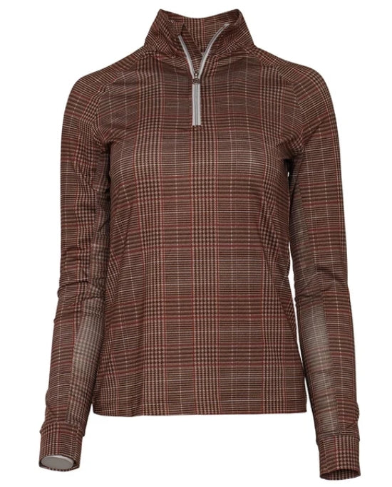 Dapplebay Heirloom 1/4 Zip LS Riding Top