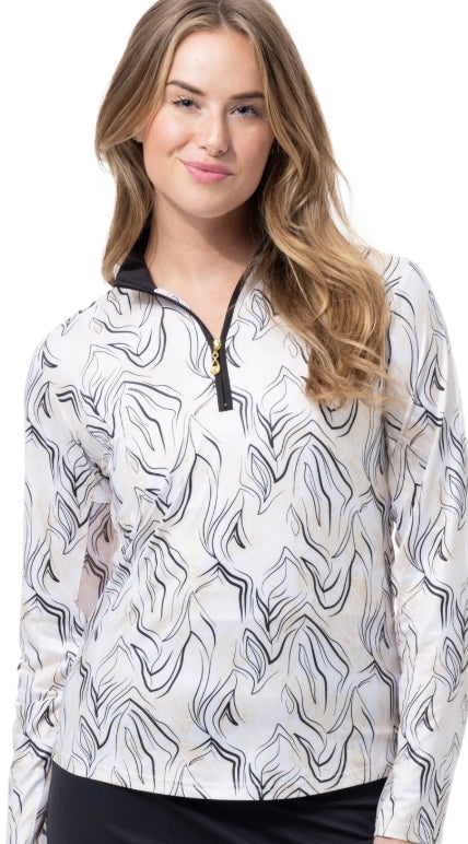 SanSoleil Solcool Print sun shirt