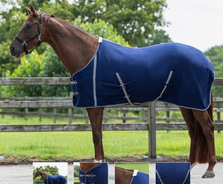 QHP Fleece Rug With Surcingles