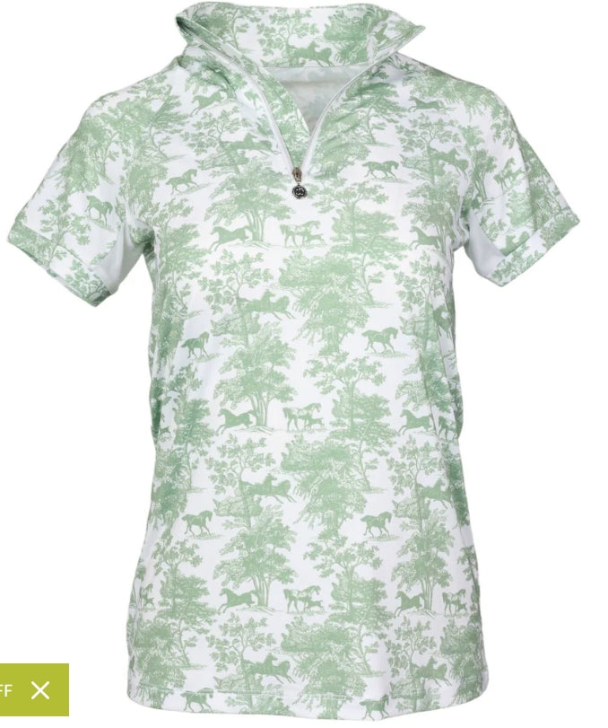 Dapplebay 1/4 Zip Short Sleeve