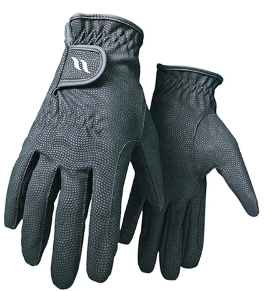 Back On Track Riding Gloves black