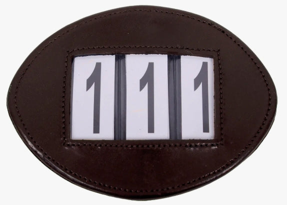 QHP Number Holder Basic black 4 or 3 numbers