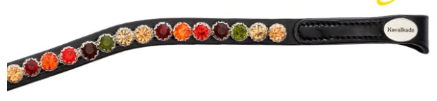 Kavalkade Season's Dreams Browbands, button closure