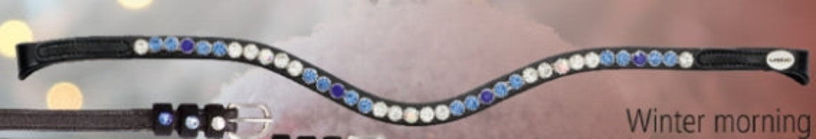 Kavalkade Season's Dreams Browbands, button closure