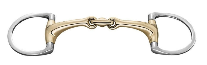 Dynamic RS Eggbut Bradoon Sensog. 14MM-DBL.J.W. 55mm Eggbut RG
