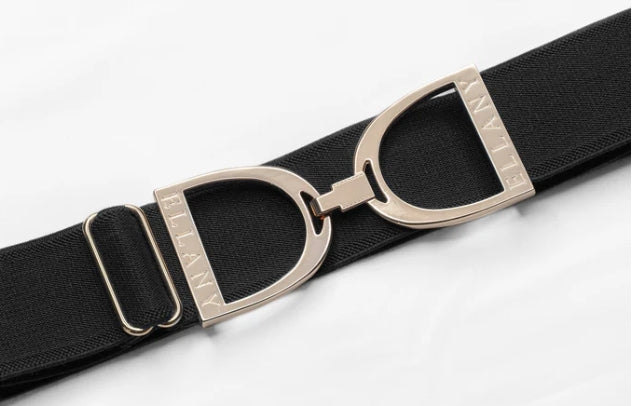 Ellany 1.5" Snaffle Buckle Elastic Belt