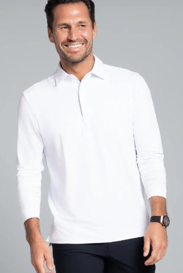 IBKUL Long Sleeve Polo Sunshirt