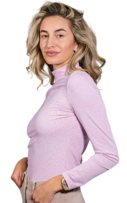 Equisite Alesia Perforated Tech Shirt