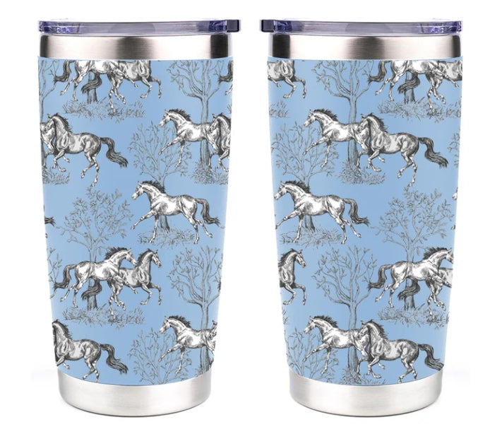 AWST Stainless 20 OZ Tumbler Lila Toile