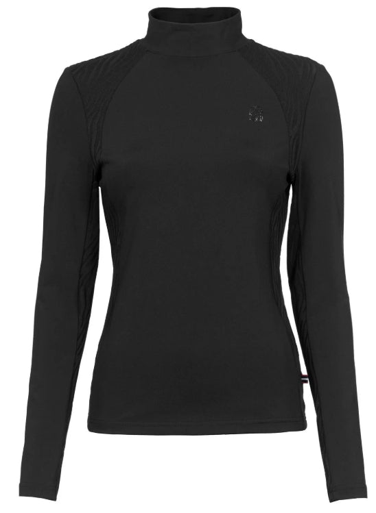 Cavallo Women's long-sleeved Training Shirt CAVALDATIA-black zebra