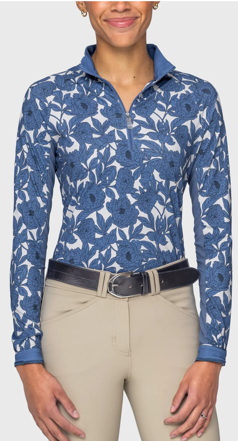 Kastel Spring 26 Sun shirts 1/4 Zip Long Sleeve
