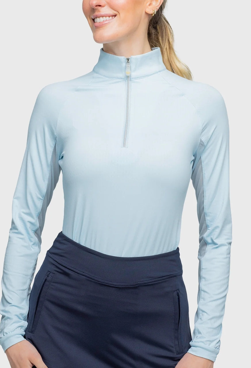 Kastel Spring 26 Sun shirts 1/4 Zip Long Sleeve