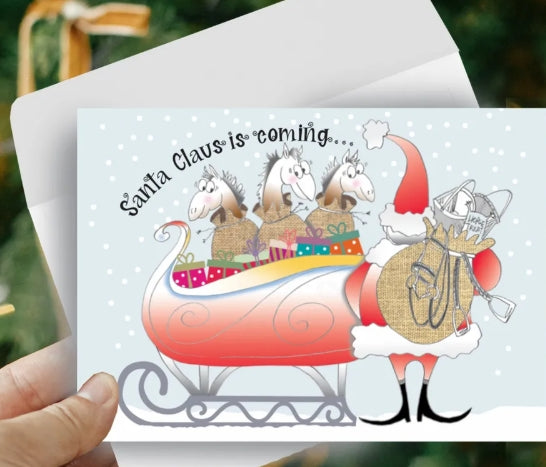 HHP Boxed Equstrian Themed Christmas Cards