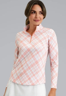 IBKUL Tony Quarter Zip Sunshirt