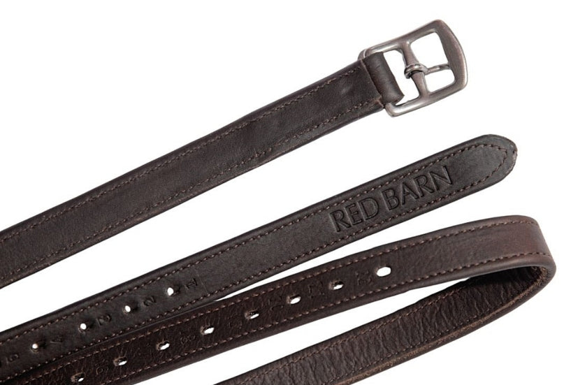 Red Barn Geta Grip Stirrup Leathers 1/2 holes
