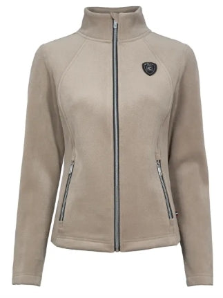 CAVALDETTA fake suede look, stand-up collar jacket
