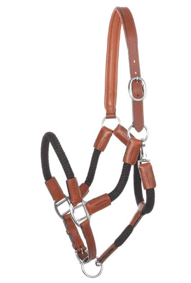 Kavalkade Halter rope-leather  CAVO set with lead