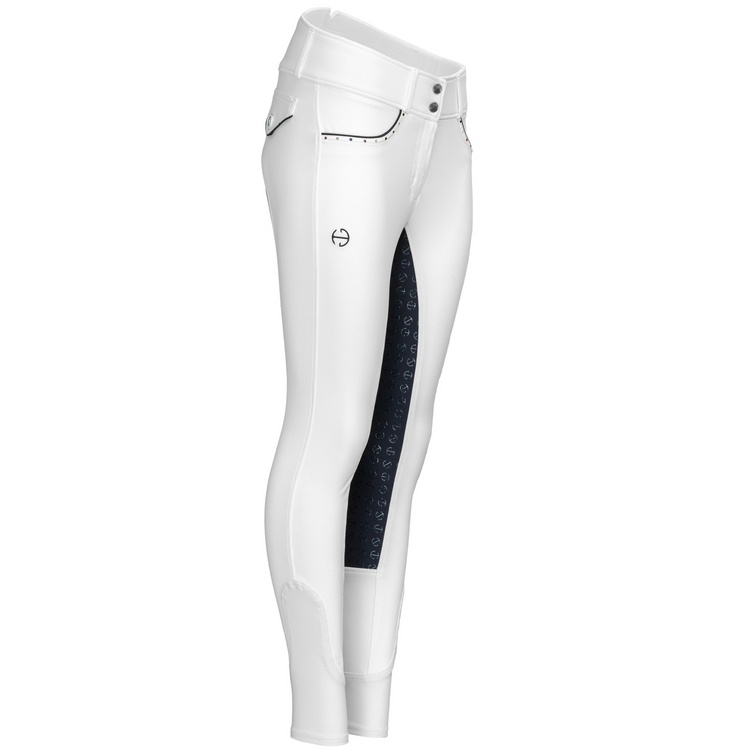 Halter Ego C  Crystal Evolution High Waist White Navy Seat
