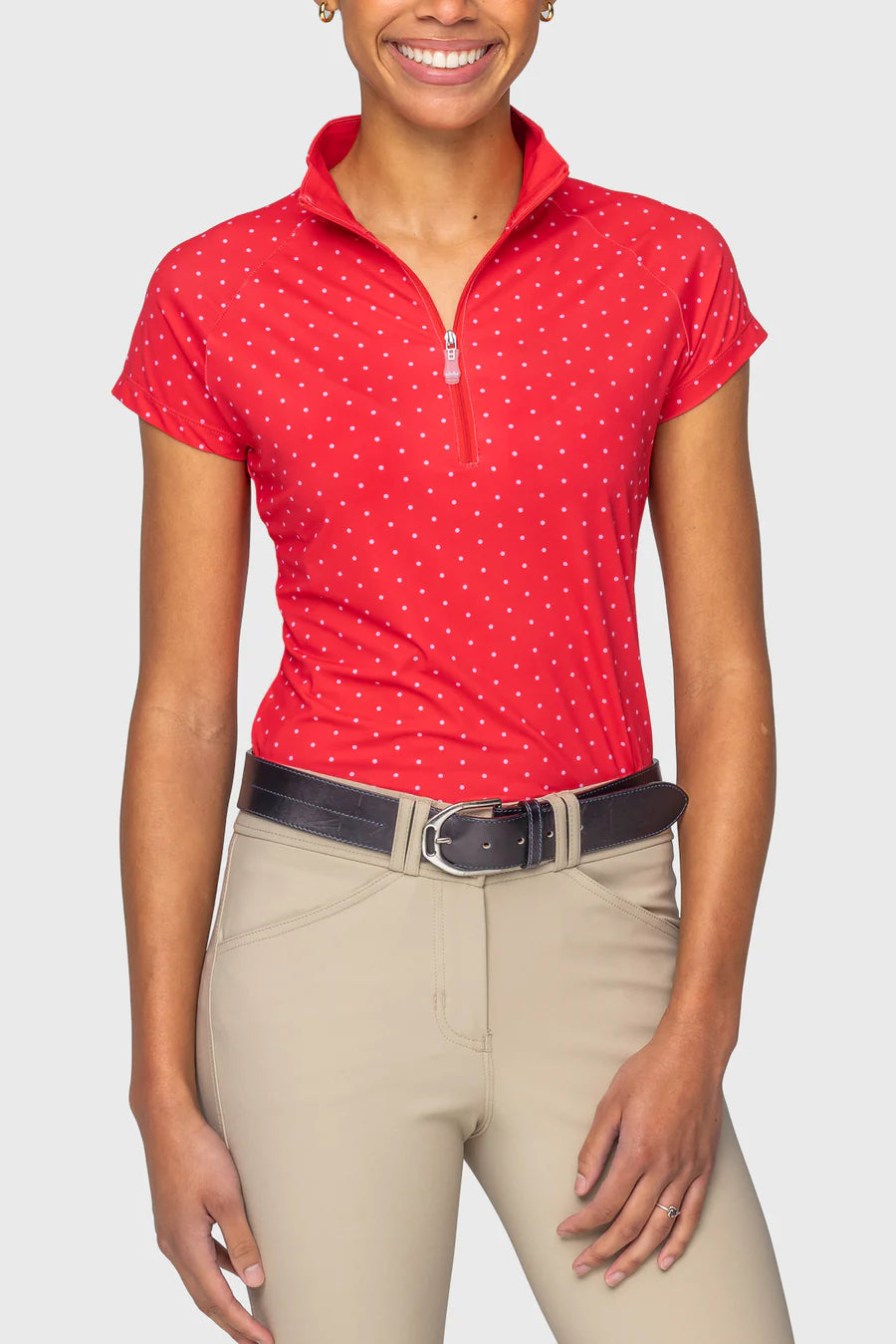 Kastel Cap Sleeve Sun Shirt Quarter Zip ss26