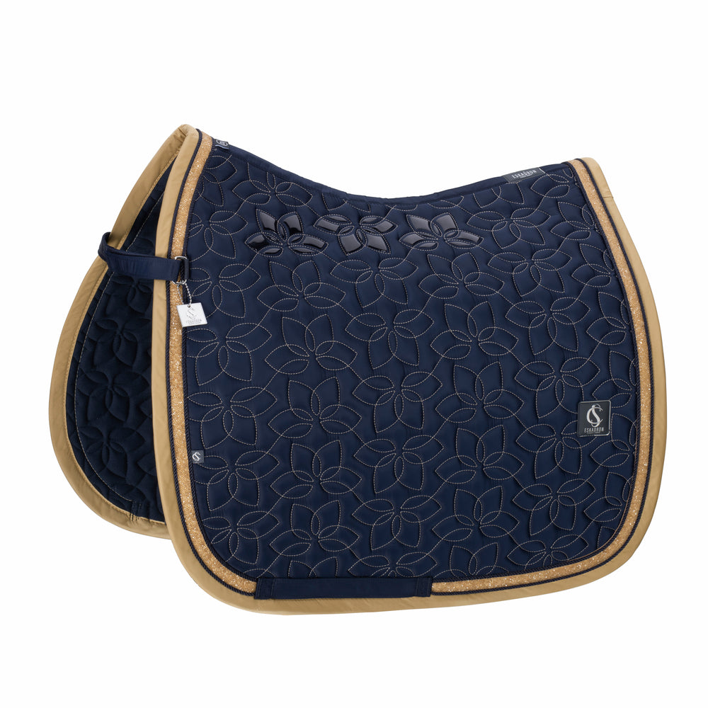 Eskadron Glossy Jewel Contrast Dressage Saddle pad