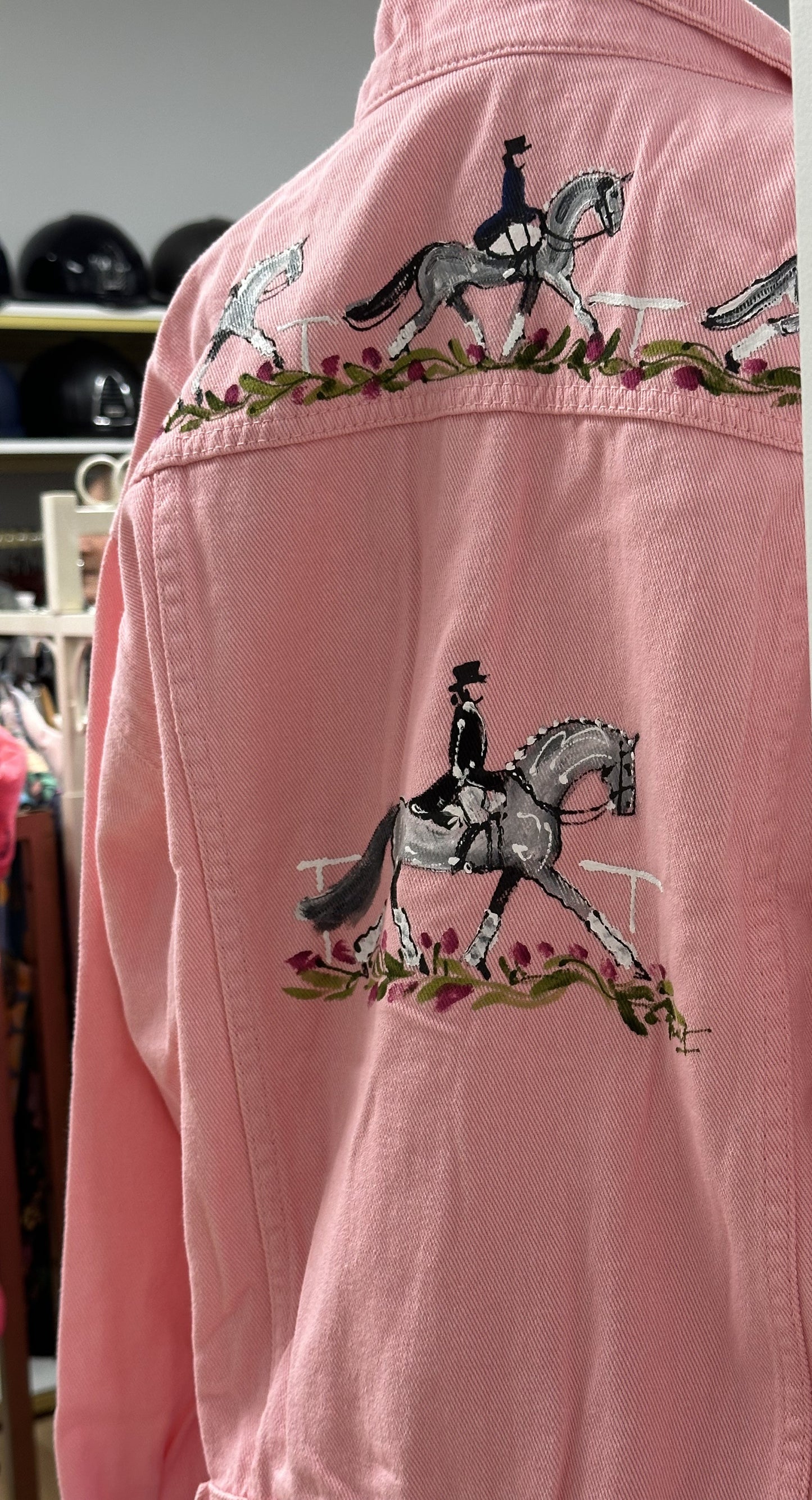 Frederique Denim Hand Painted Jacket