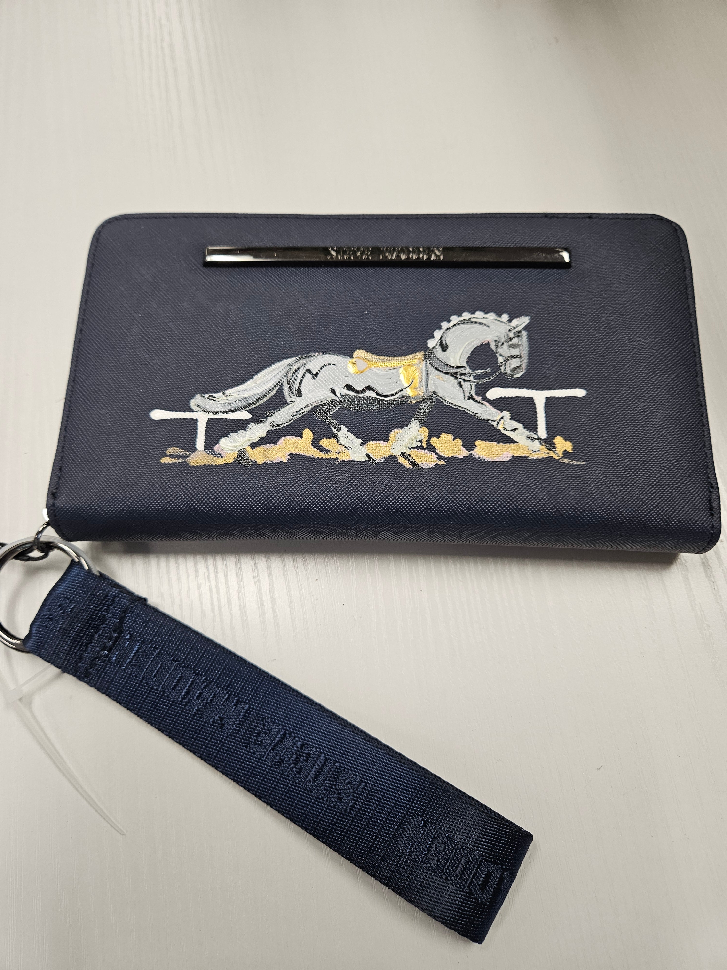 Frederique Wristlet Hand painted