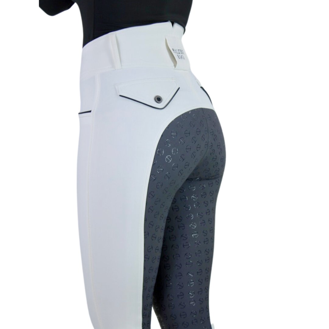 Halter Ego C  Crystal Evolution High Waist White Navy Seat