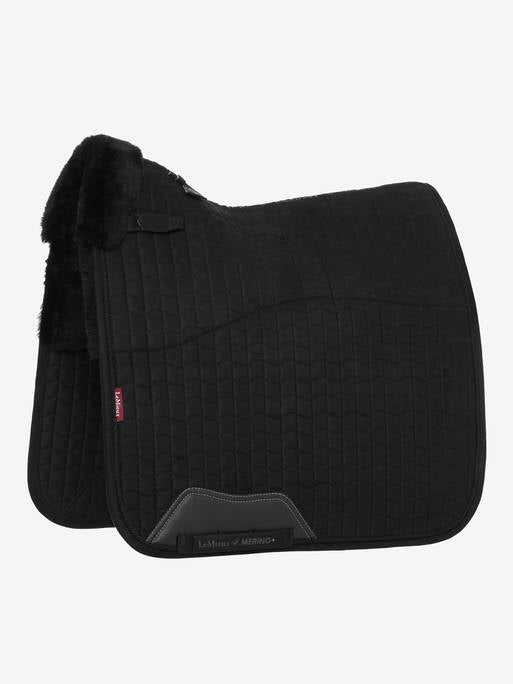 LeMieux Merino + Half Lined Suede Large Dressage Pad