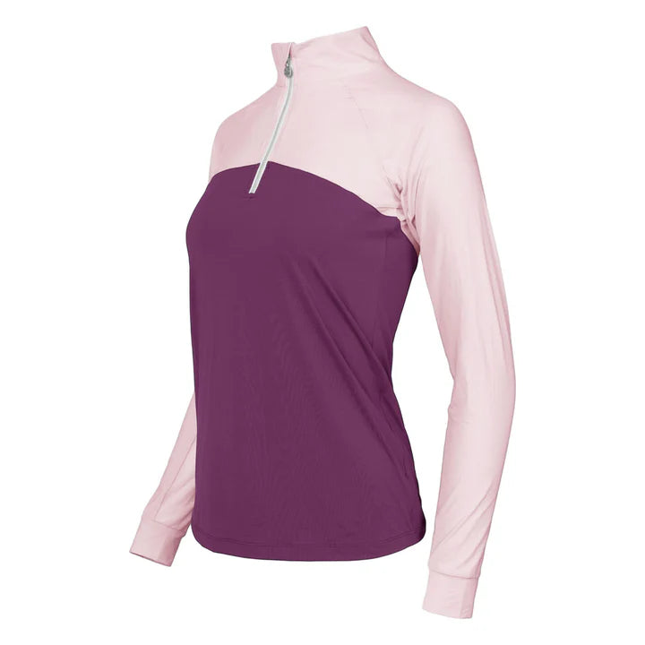 Dapplebay Lady 1/4 zip Sun Shirt