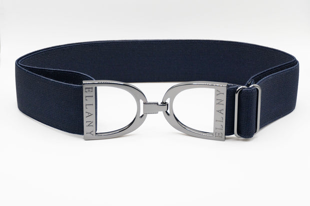 Ellany Belts 1.5 "and 2"gunmetal stirrup buckle