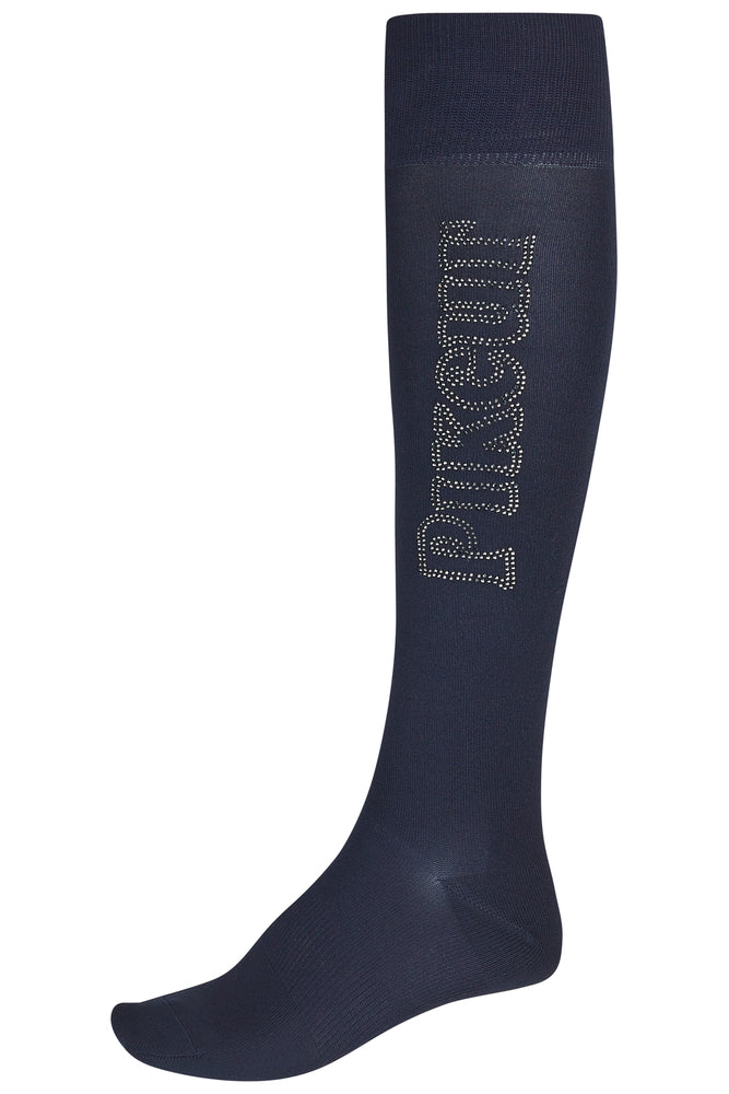 Pikeur knee Socks Studs Women's Riding Socks Nigth Blue