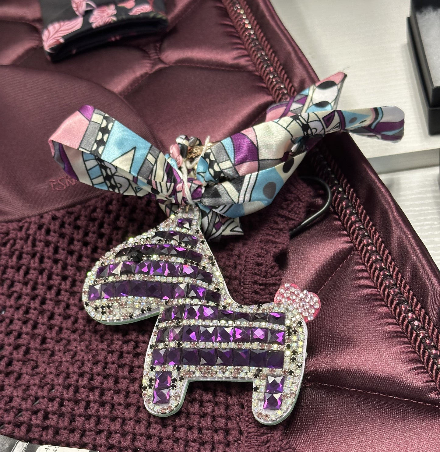 RI Crystal Ponies with scarf