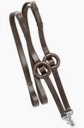 Waldhausen Leather Side Reins with Donut