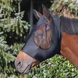 USG Fly Mask with ear protector spandex and mesh black