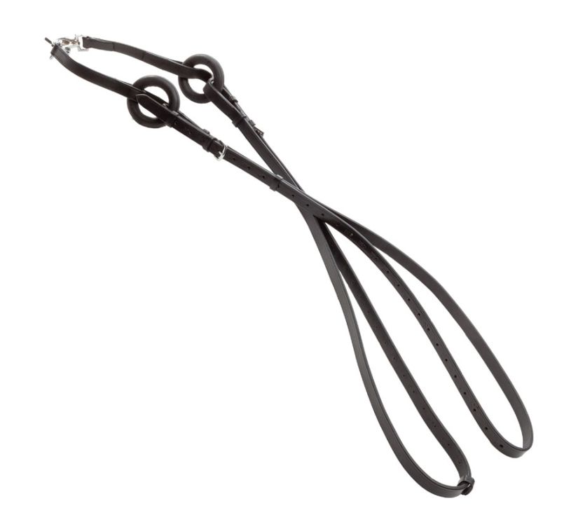 Kavalkade Reinforcement Side Reins with Rubber Ring