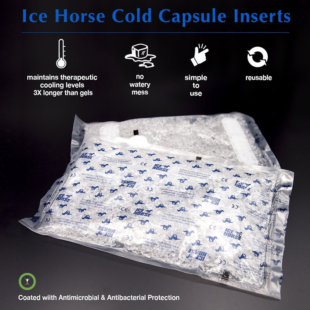 Ice horse hock on sale wrap