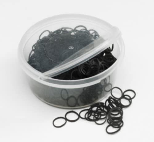 ERS Rubber Braiding Bands in Plastic Container 800CT