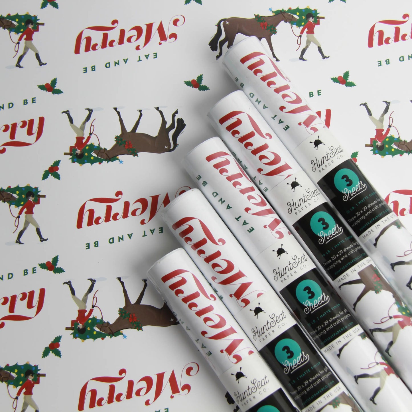 Hunt Seat Paper Co. Gift Wrap