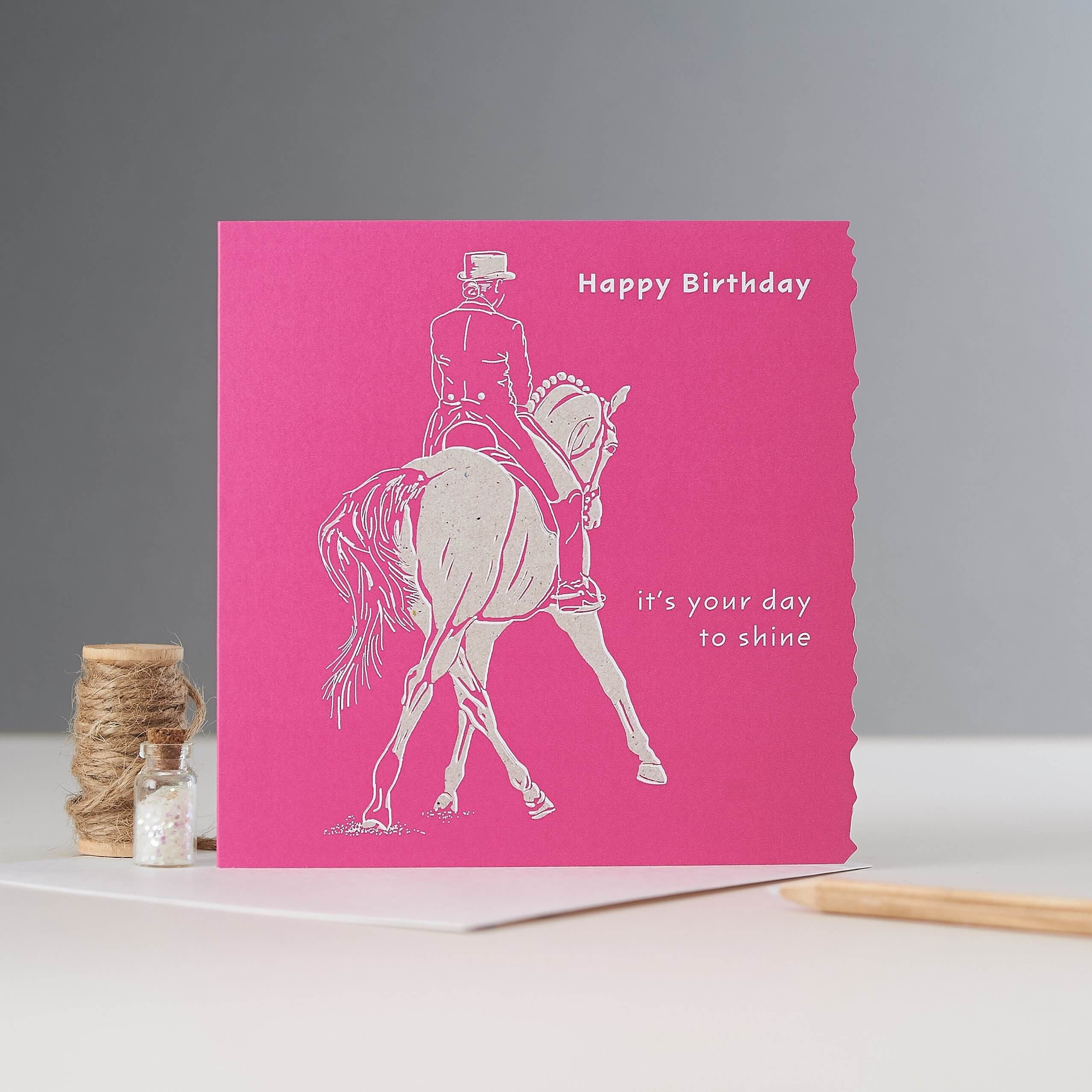 Happy Birthday It's Your Day To Shine! greeting card