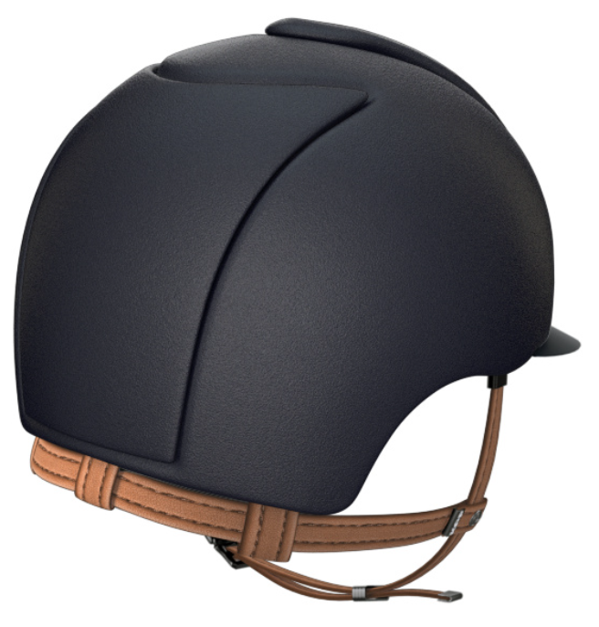 Kep Italia Helmet # CRB.BLU.BLU.BGE - Beige Chinstrap