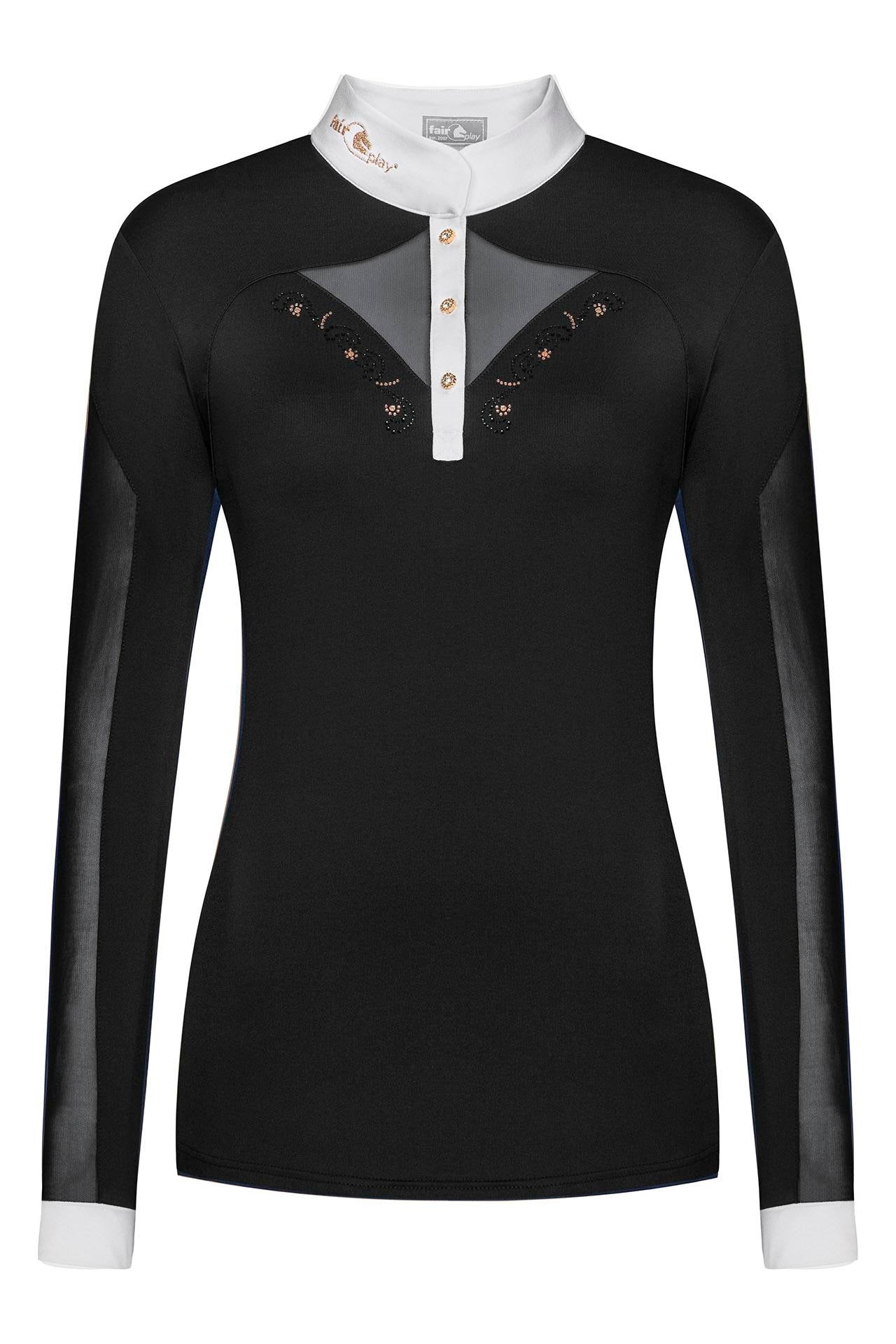 FairPlay Cathrine Rosegold Long Sleeve Competition Shirt