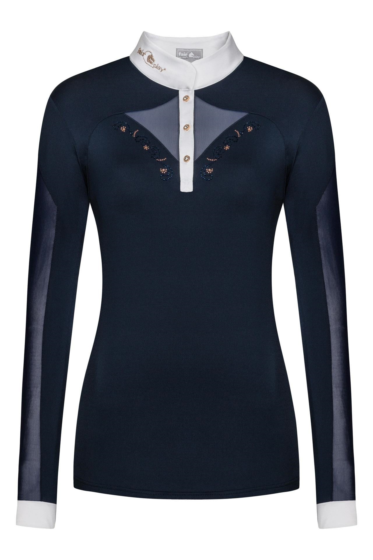 FairPlay Cathrine Rosegold Long Sleeve Competition Shirt