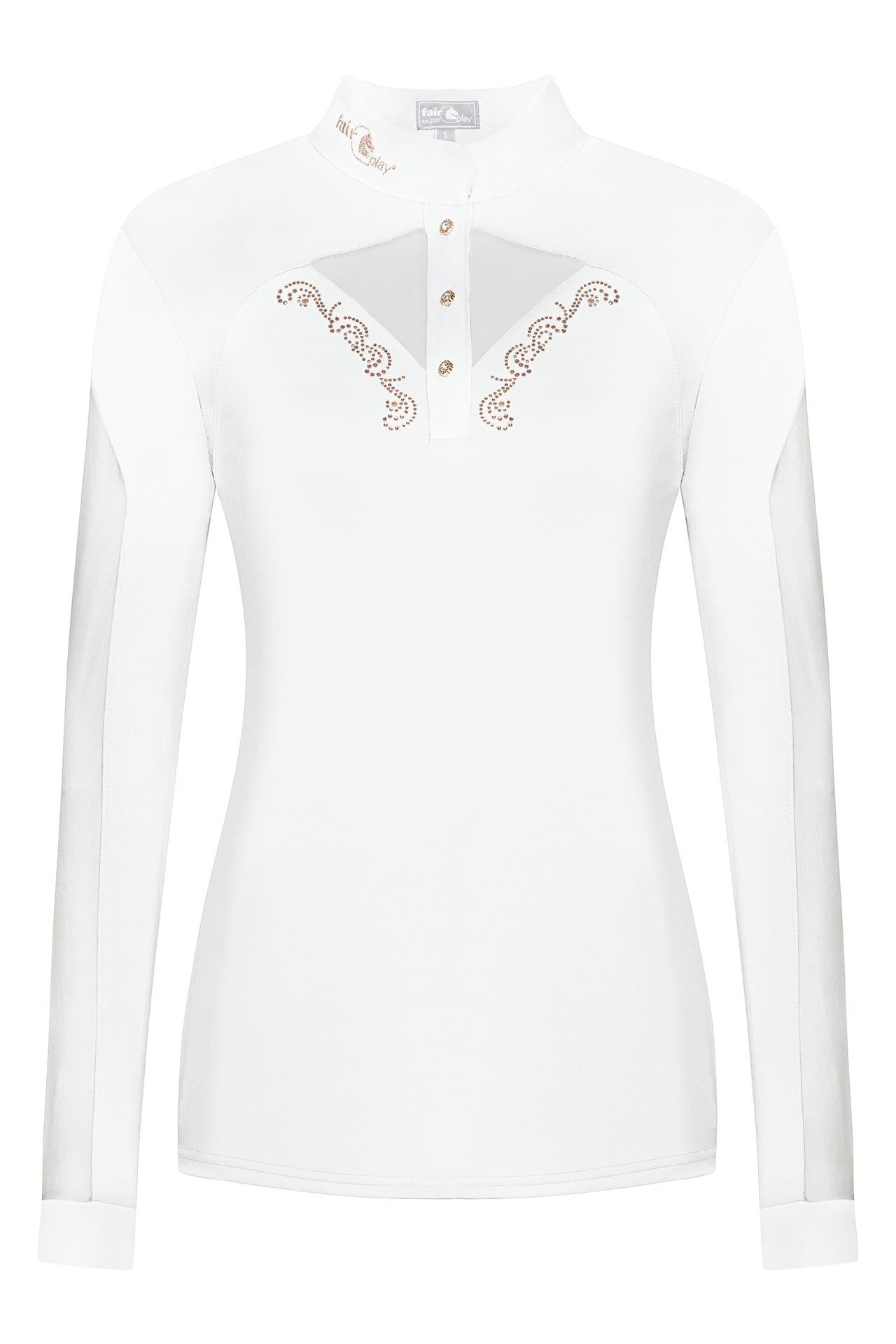 FairPlay Cathrine Rosegold Long Sleeve Competition Shirt