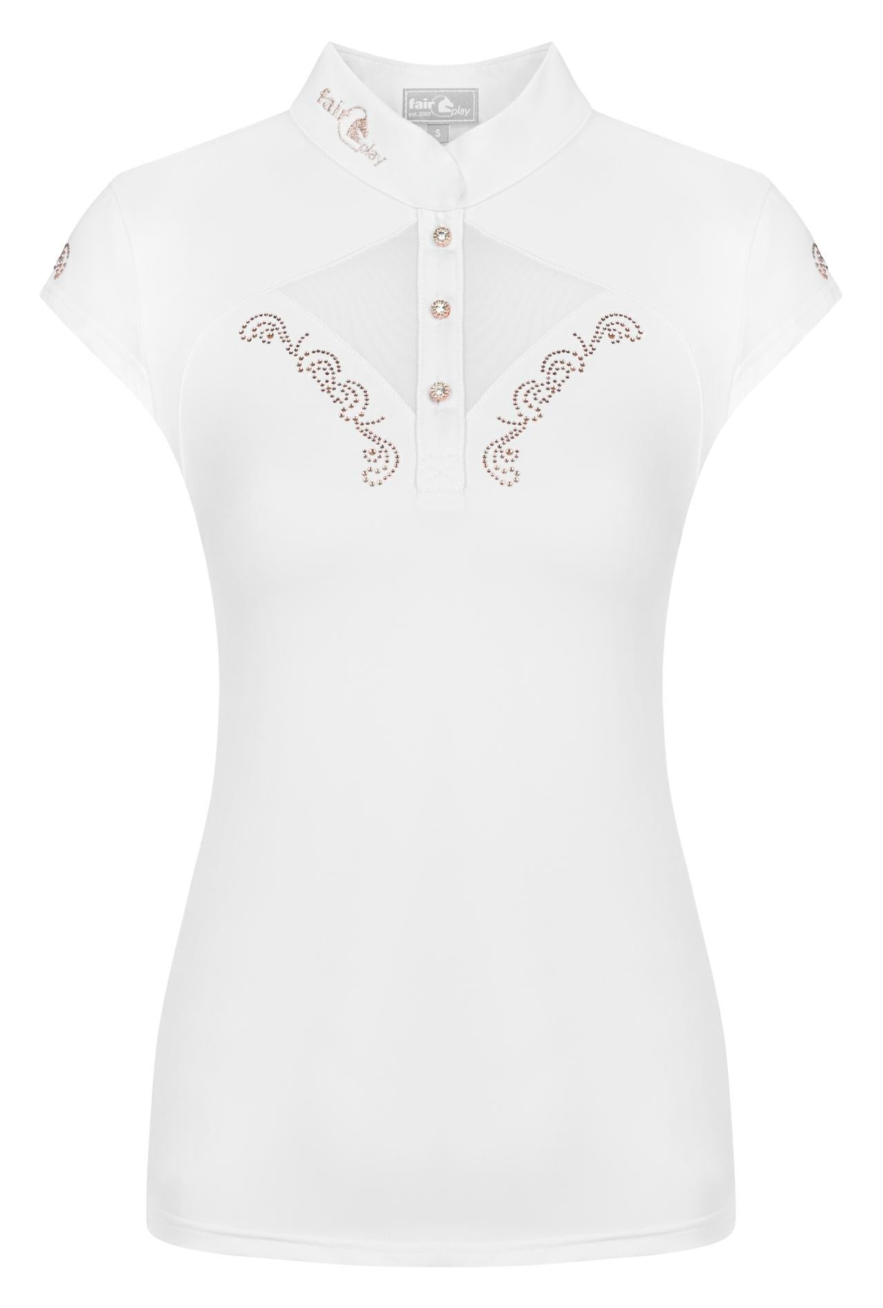 Fairplay Cathrine Rosegold Sleeveless Competition Shirt