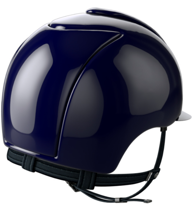 Kep Italia Helmet - Cromo Polish Blue - Chrome Frame