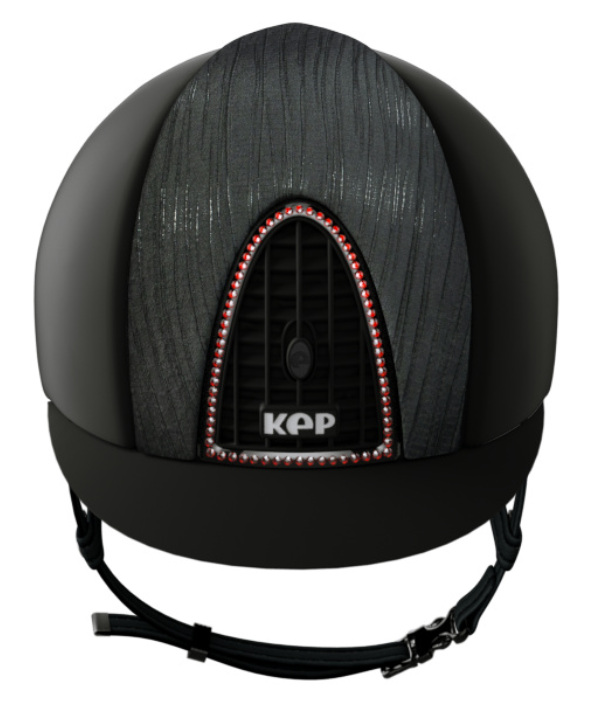 Kep Italia Helmet - Cromo Textile Black - Vesna Black - Red Diamond Frame