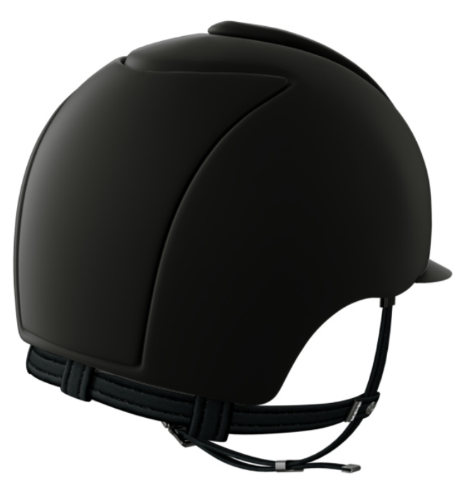 Kep Italia Helmet - Cromo Textile Black - Polish Black Frame