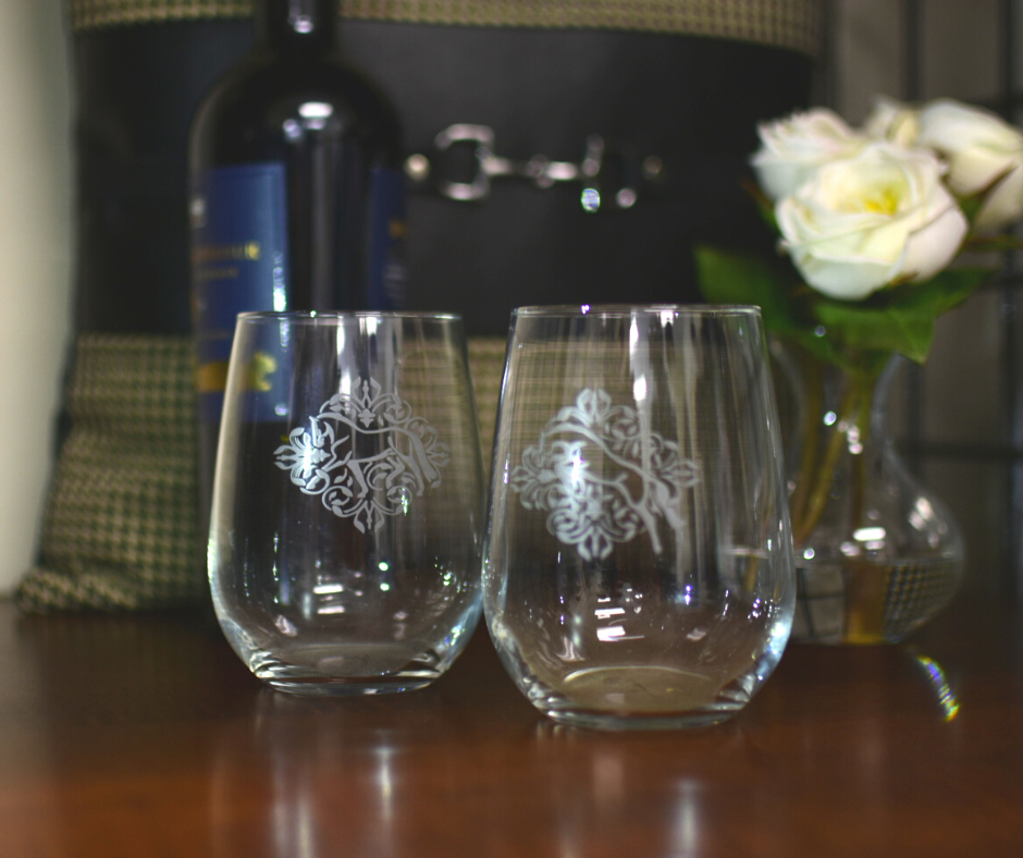 Dressage Wine Glass