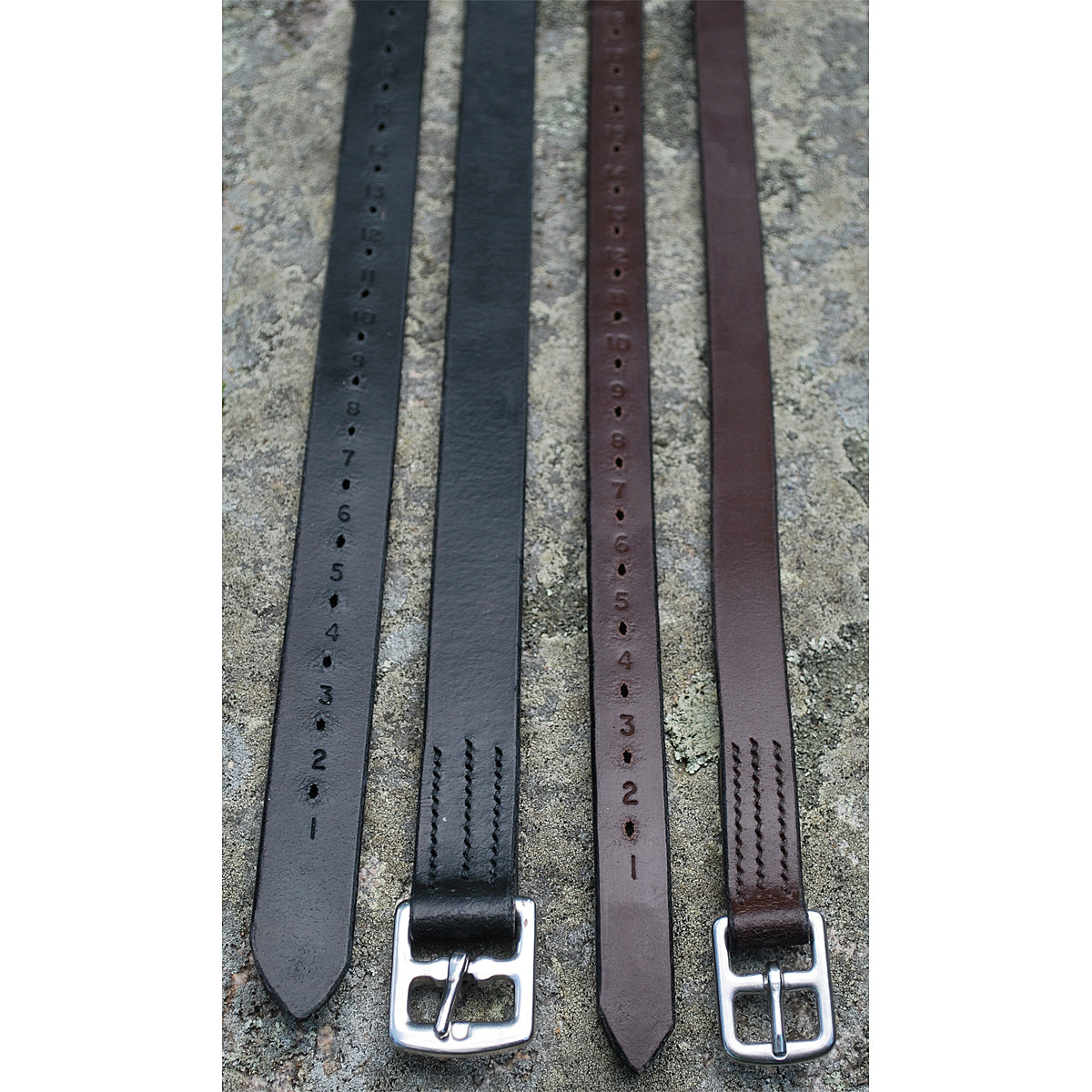 KL Select half hole stirrup leathers